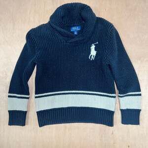 POLO RALPH LAUREN kids Sweater Blue Pony Logo size 6